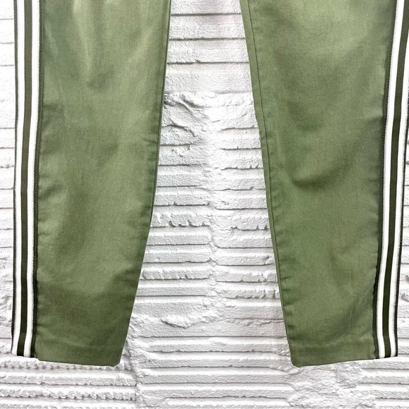 L' AGENCE Jem Skinny High Rise Trouser Racer Stripe Brigade Color Size 24 - Picture 5 of 16